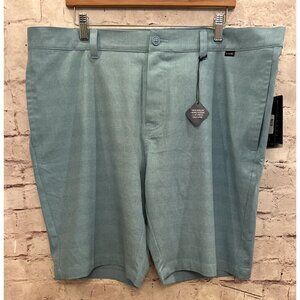 Travis Mathew Lake Powell Golf Hybrid Shorts Heather Blue Stretch Size 40 NEW